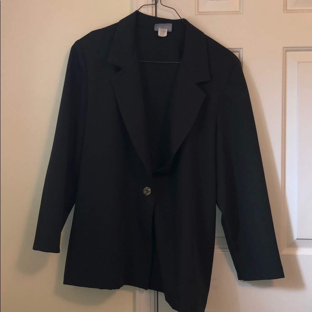 BLAIR olive/hunter green blazer vintage
